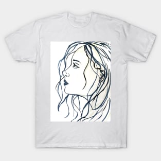 Blue Girl T-Shirt